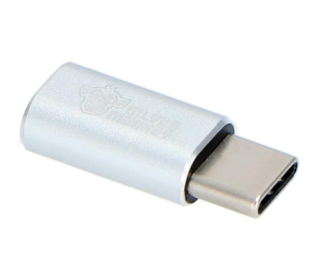 Silver Monkey Adapter micro USB - USB C - 567534 - zdjęcie